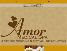 Tablet Screenshot of amormedicalspa.com